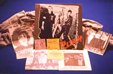 Punk memorabilia: signed Clash, Siouxsie and Buzzcocks records