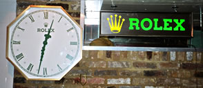 Original rolex clock from Gleneagles golf course