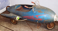 Triang Supersonic pedal car